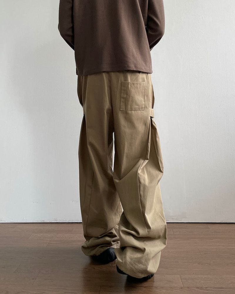 Sans Snap Cotton Pants