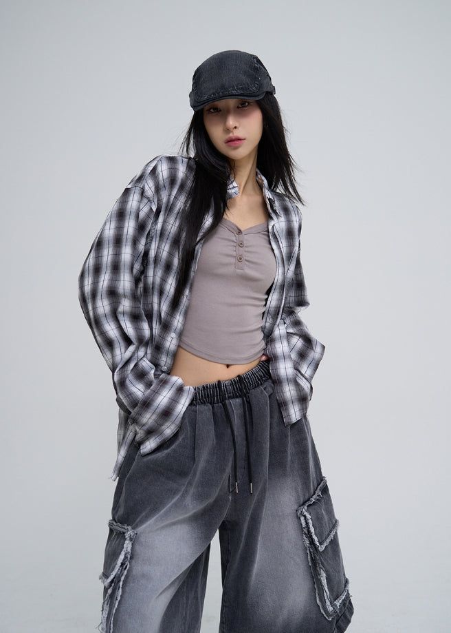 High Wrinkle Decky Check Shirt