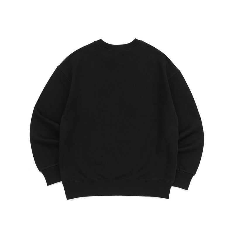CIRCUS HEART SWEATSHIRTS-BLACK