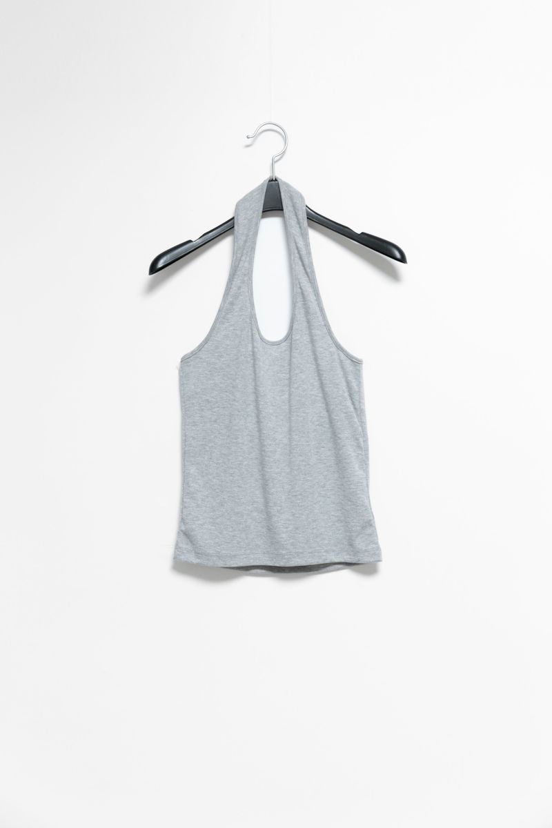 soft halterneck sleeveless top(3colors)
