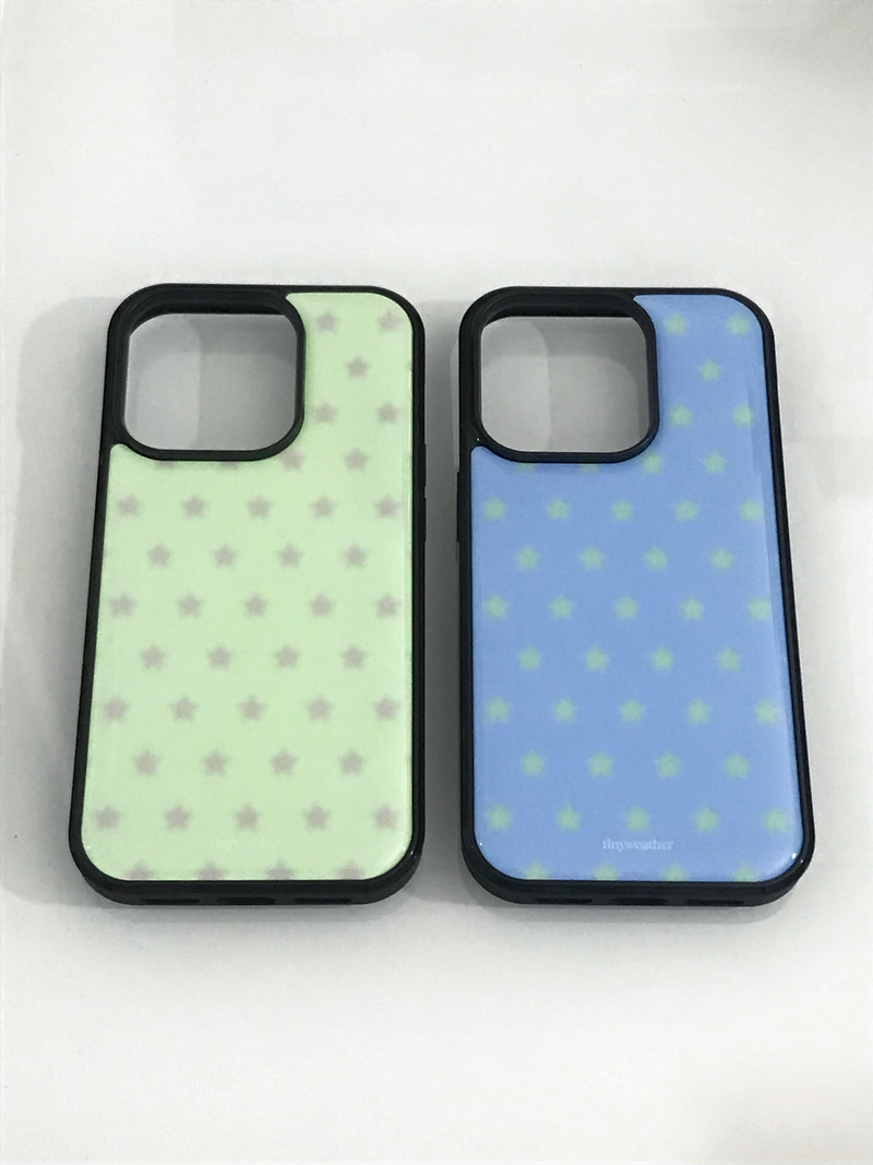 tiny weather(タイニーウェザー)の「star epoxy case-glow(Smartphone Accessories)」