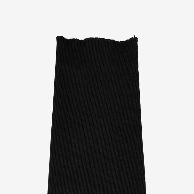 Natty ribbed leg warmers