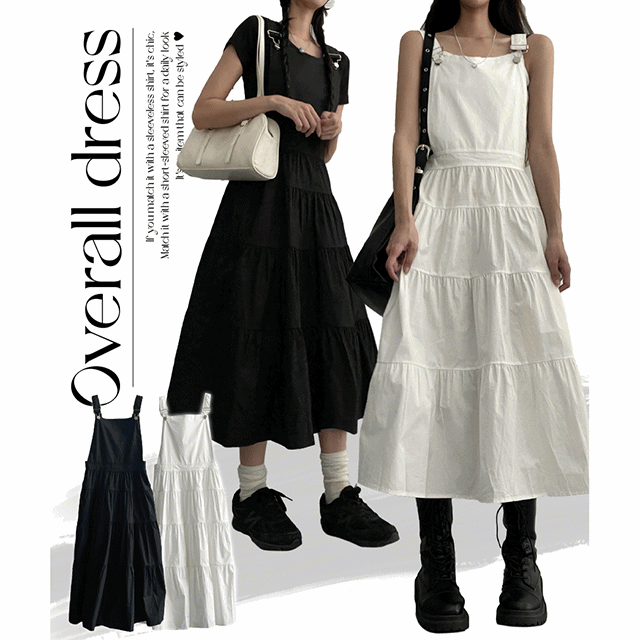 hijjoo（ハイチュー）の「Sugar Cancan Overall Suspender Dress（Dresses）」