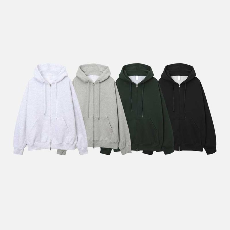 ASCLO Solid Combi Hood Zip Up (4color)