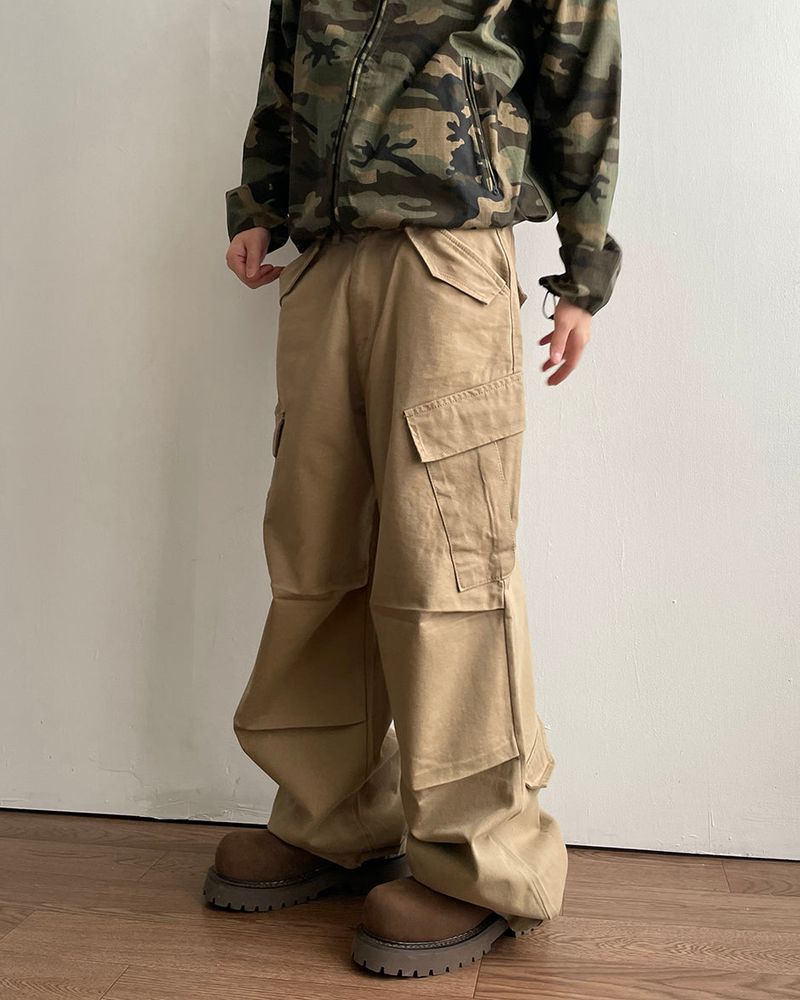 Alpha Cargo Cotton Pants