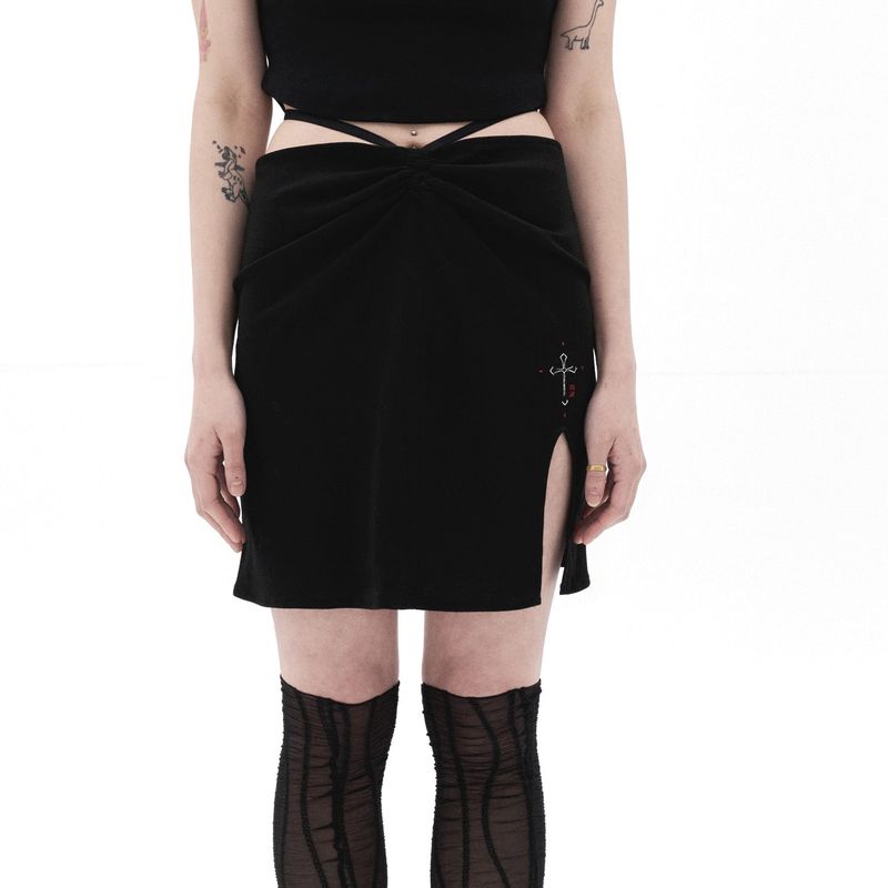 Roseapple（ローズアップル）の「212-shirring ribbon skirt（Skirts）」