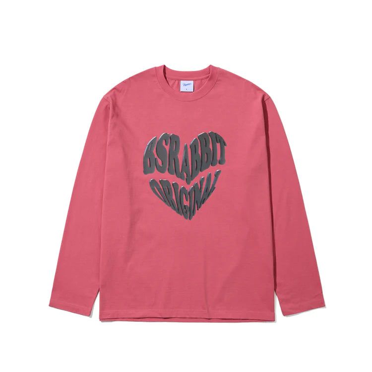 3D HEART BSRABBIT LONG SLEEVE
