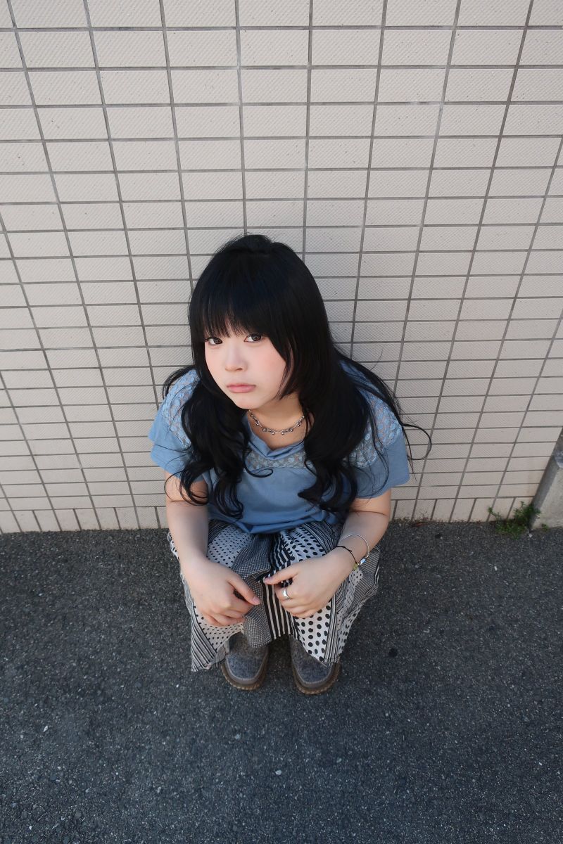 メッシュペッパードットTシャツ (2c)