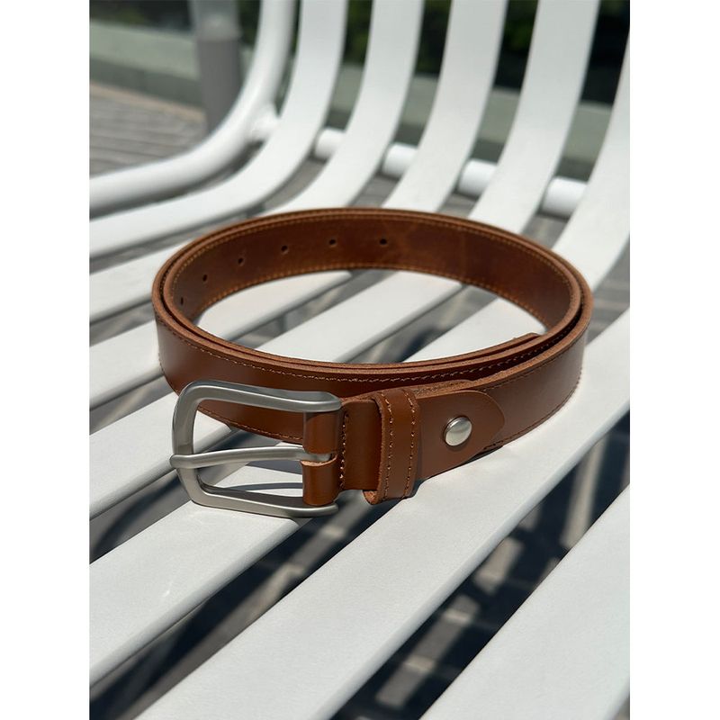 LAURANT（ロラン）の「[HANDMADE] Basic square buckle leather belt(4color)（Fashion Accessories）」