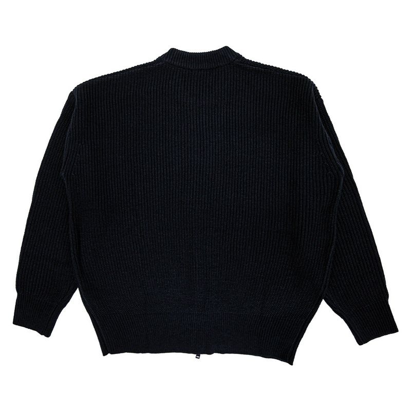 Usual 2way Knit Zip-up - 2COLOR