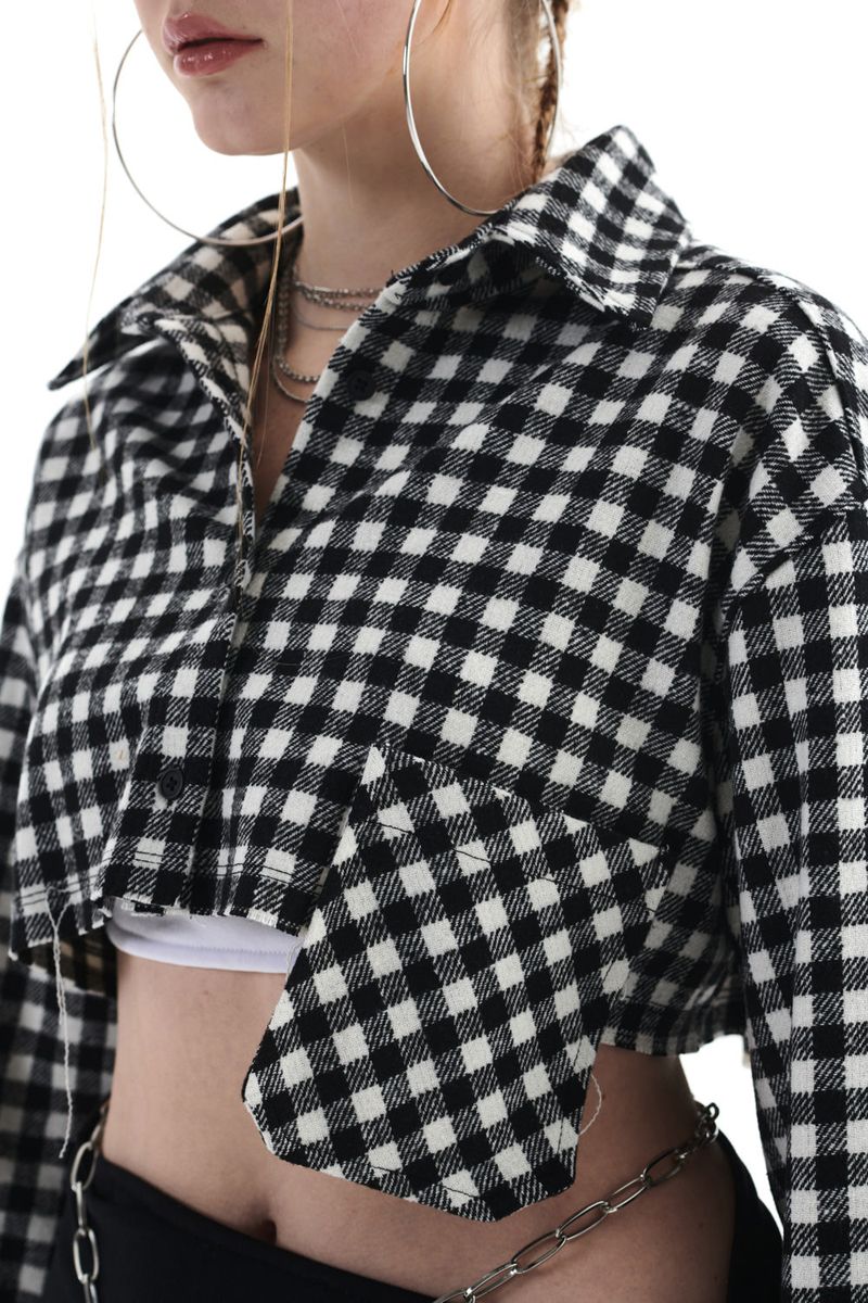 CHECK POCKET SHIRT