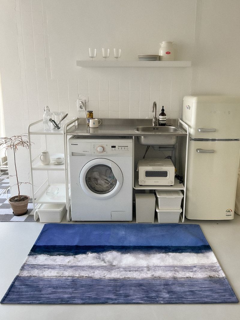 blue pado rug - M