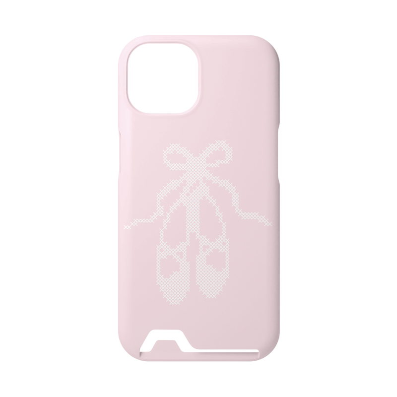 mi ❤︎ littleboutique（ミ❤︎リトルブティック）の「Pointe Shoes Card Poket Case（Smartphone Accessories）」