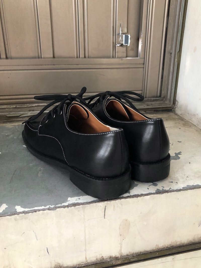 Round Square Loafers