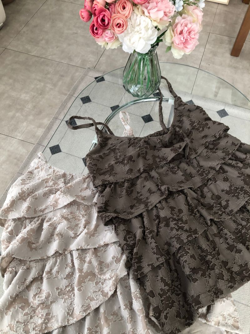 Vintage Layered Frill Sleeveless