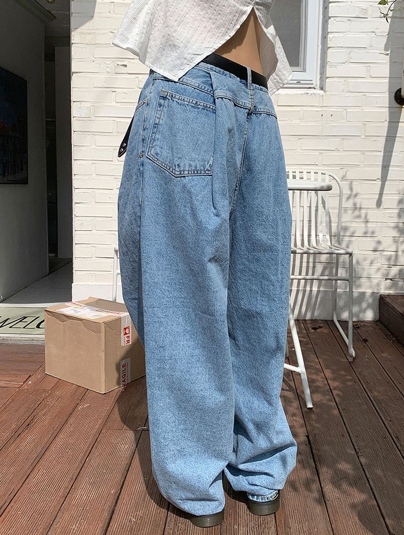 FORMAL PINTUCK JEANS