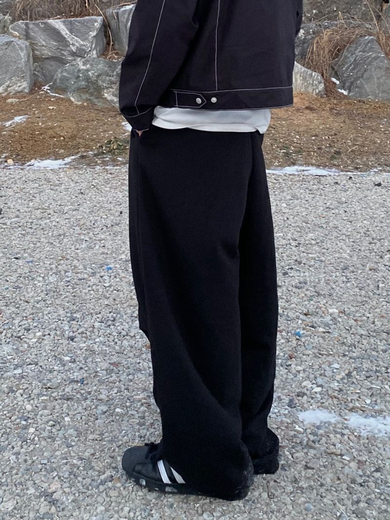 Pintuck Balloon Sweatpants 3C
