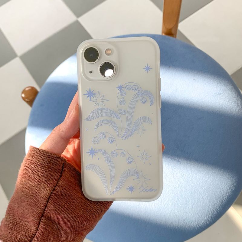 venitore（ヴェニトー）の「[MADE][Jelly Case] I'll Give You A Lucky Lily Of The Valley ⋆ Blue（Smartphone Accessories）」