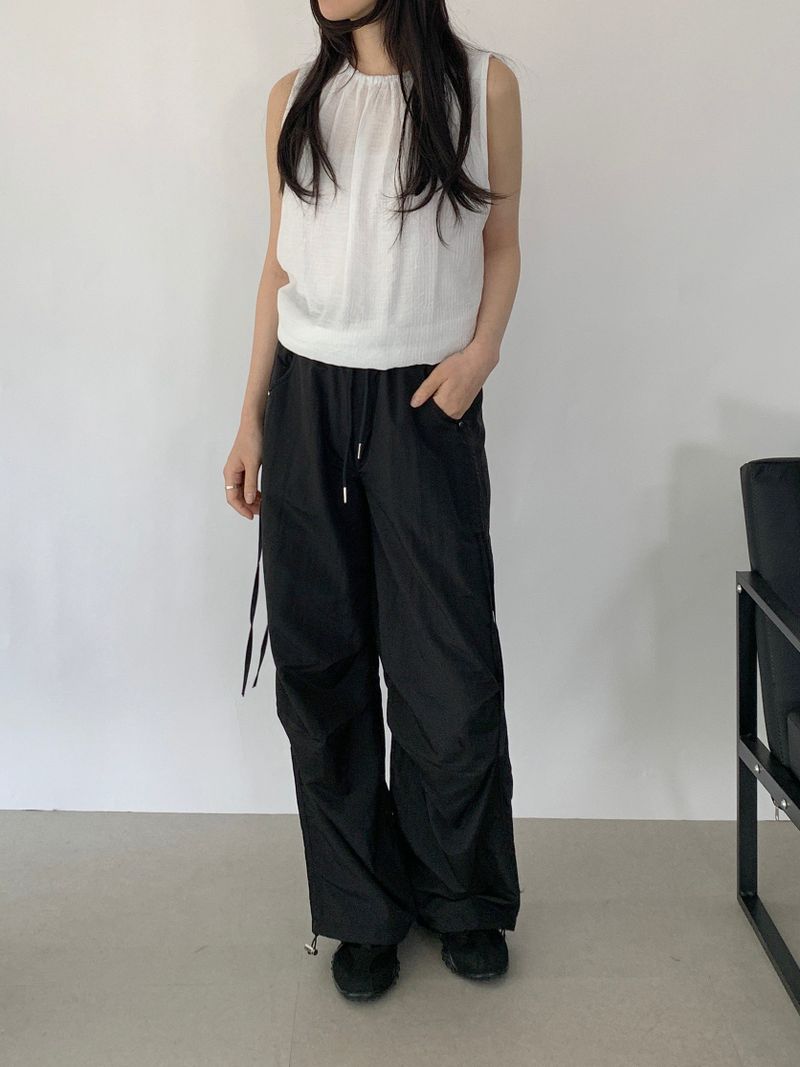 Nest String Banding Cargo Pants