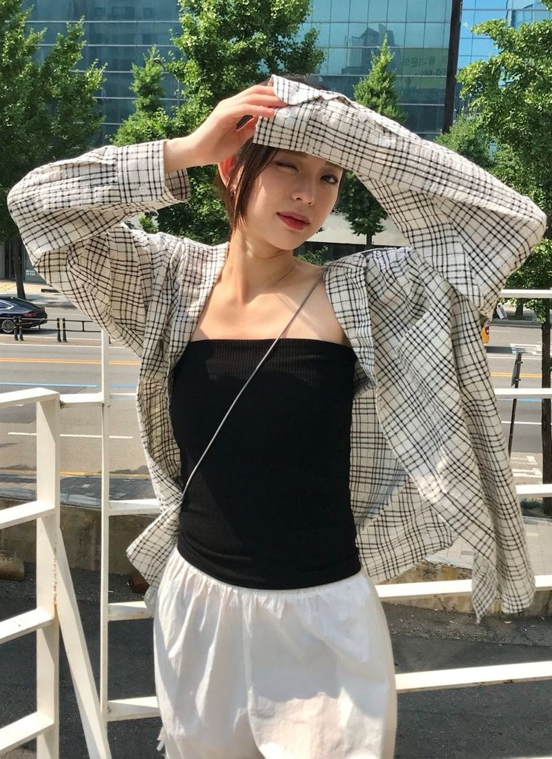 Arco iris（アルコイリス）の「Isa shirts（Tops）」