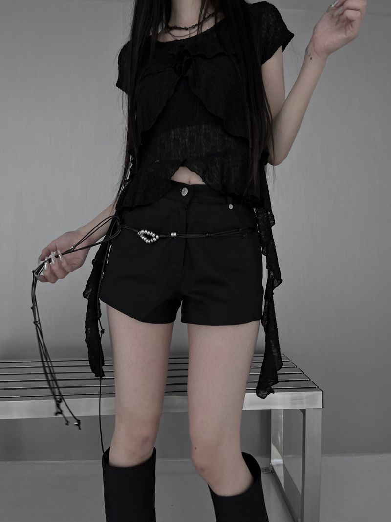 knot tie wrap belt