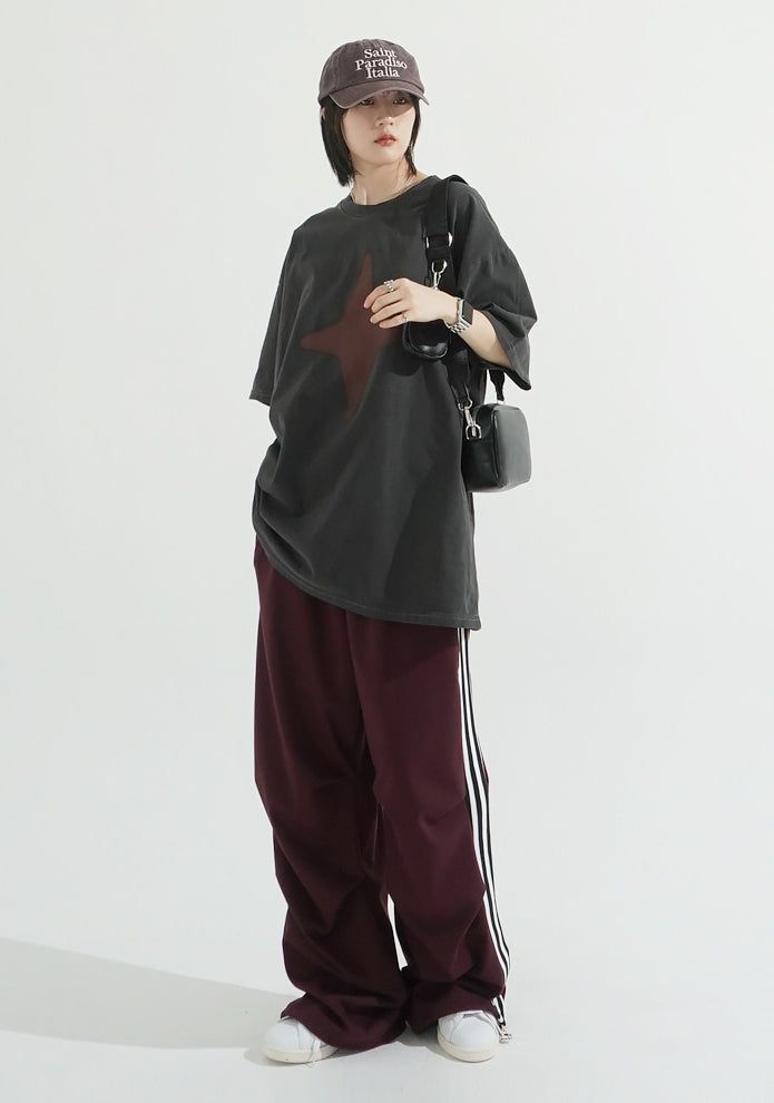2Way side snap track pants