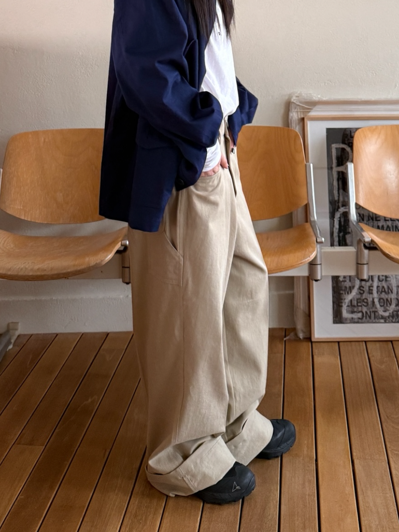 dot pocket pants