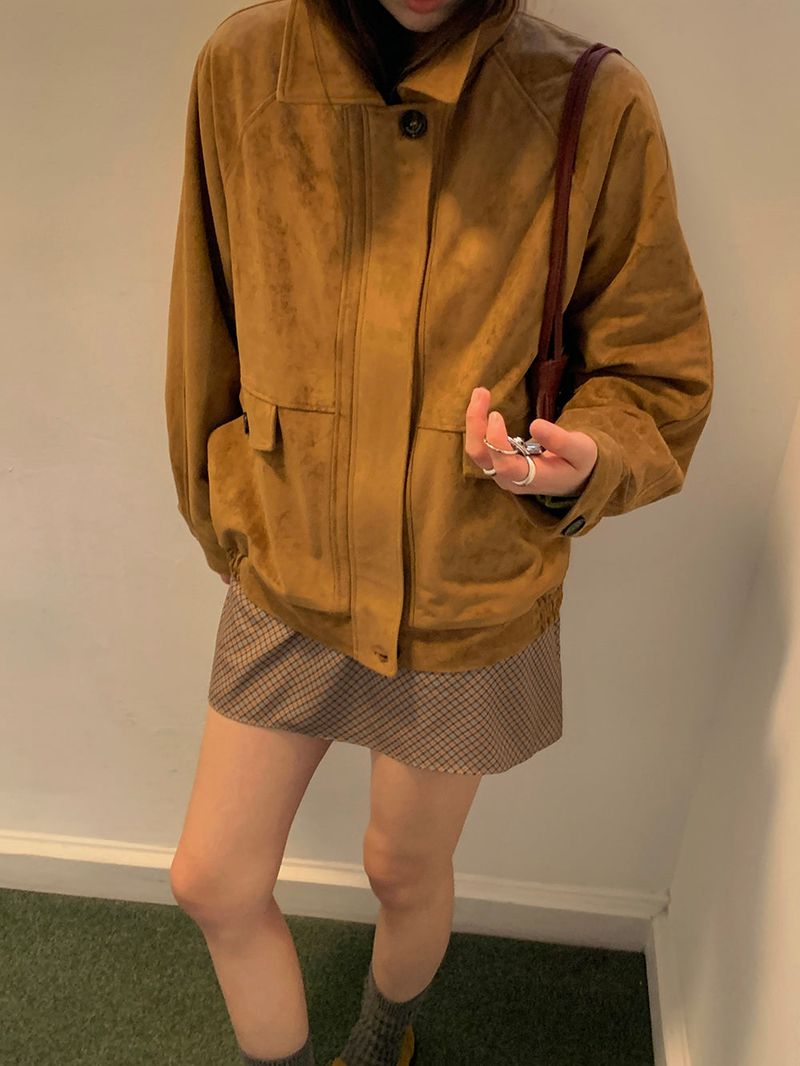 [MADE] Lilton Leather Suede Blouson