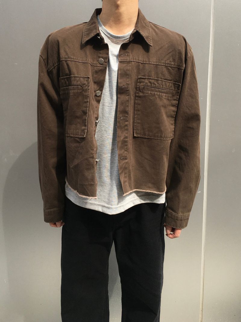 TL Denim Crop Shirt Jacket 2C