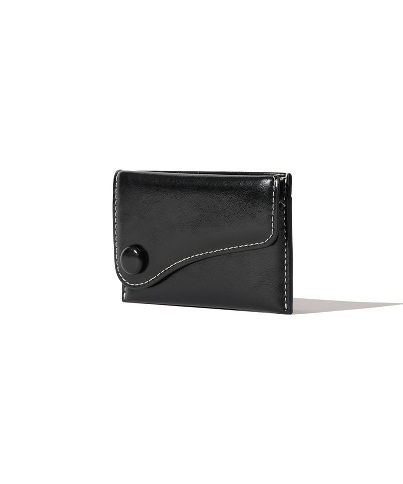 LE MASQUE(ルマスク)の「DOT Saddle Slim mini Card Wallets black(Smartphone Accessories)」