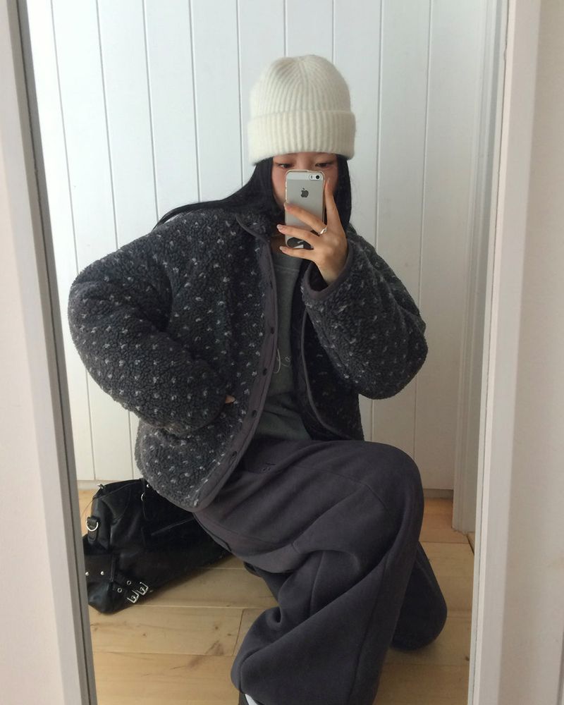 [ORIGINAL] Heart Dot Wool Jumper
