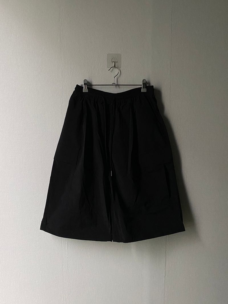 Metal Nylon Cargo Half Pants 3C