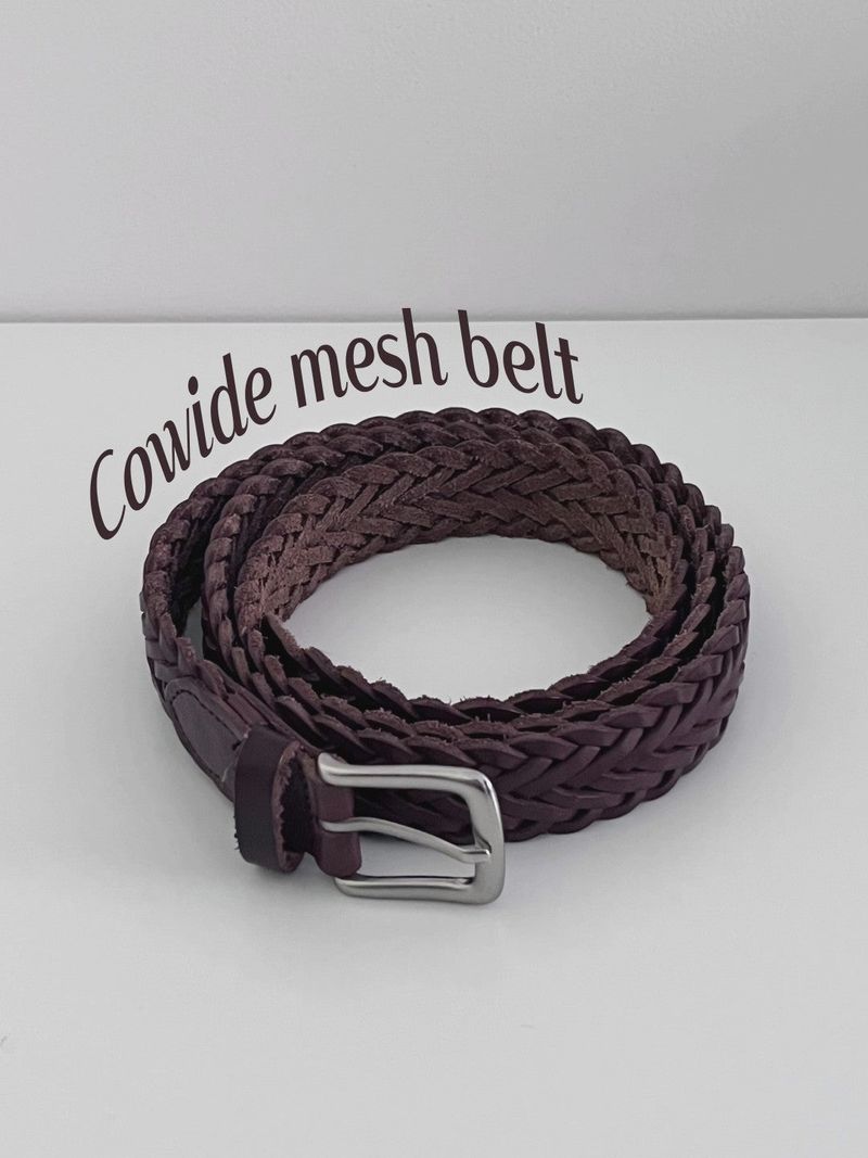 Arco iris（アルコイリス）の「Cowhide mesh belt（Fashion Accessories）」