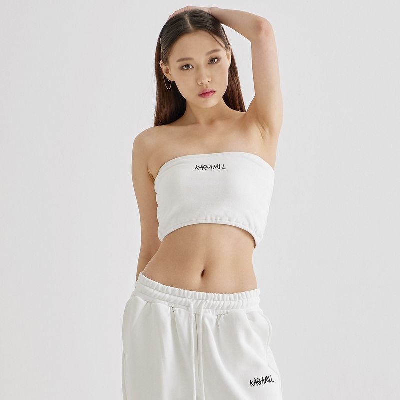 Sketch Tube top White