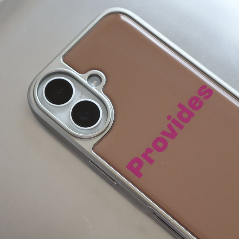 [MADE] PROVIDES SILVER EPOXY PHONE CASE
