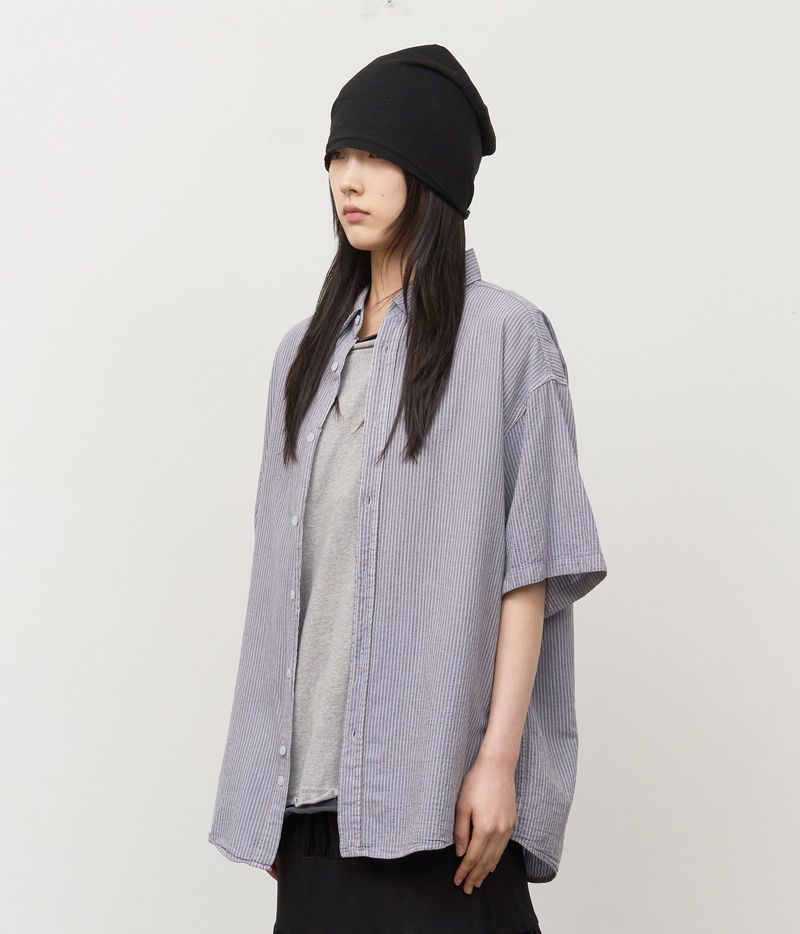 HIFIFNK(ハイファイファンク)の「Dio Pigment Striped Shirt(Tops)」