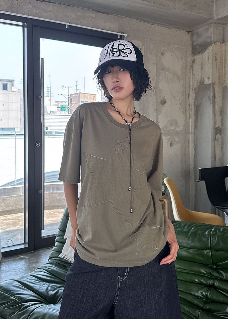 STAR WASHING TEE