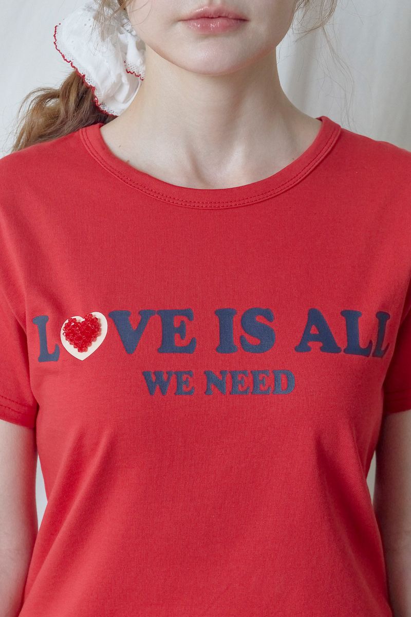 Lovemark T-shirt [Red]
