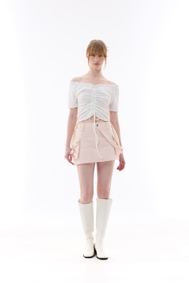 XOXO OFF-SHOULDER / WHITE