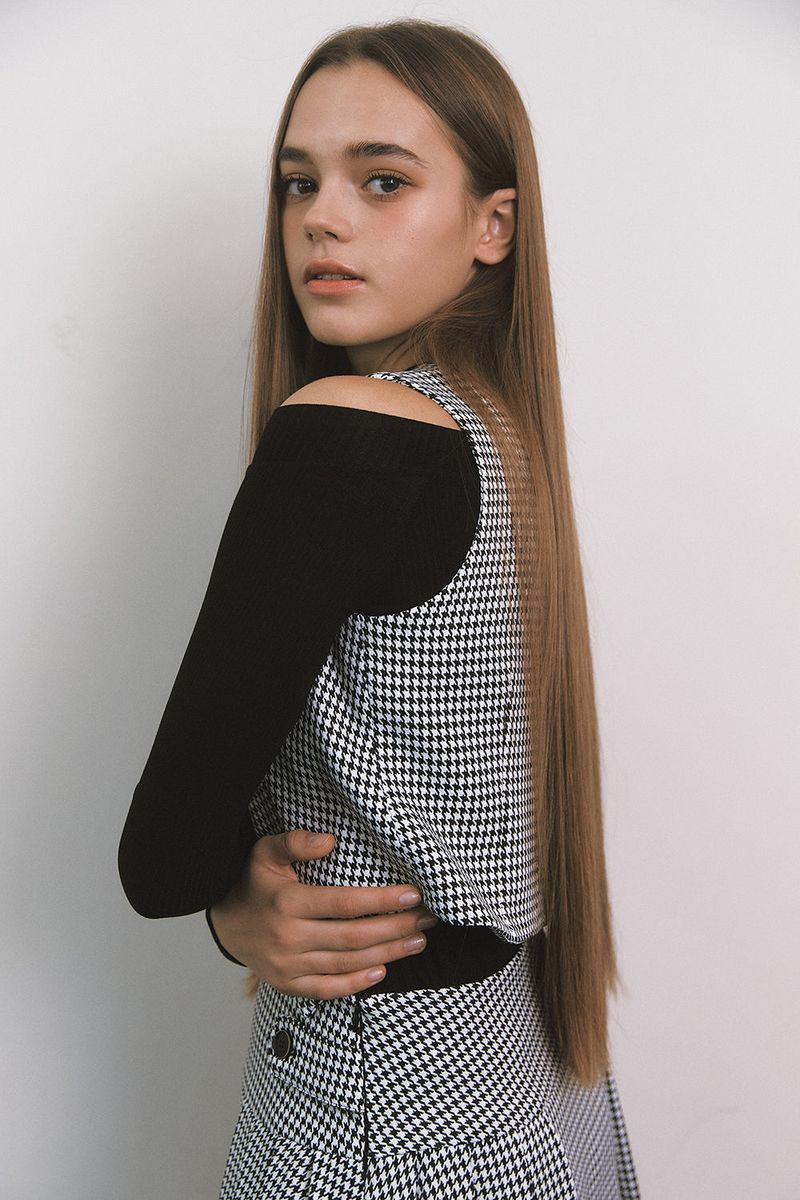 Off Shoulder Top Black