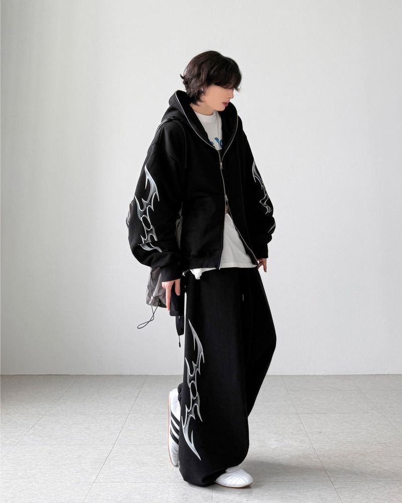 Nemesis Chrome Hood Zip-Up
