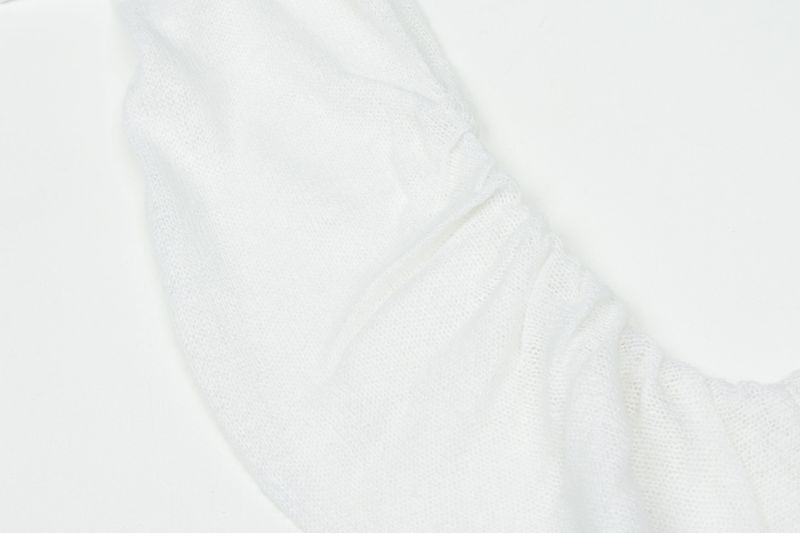 Shirring warmer bolero (white)
