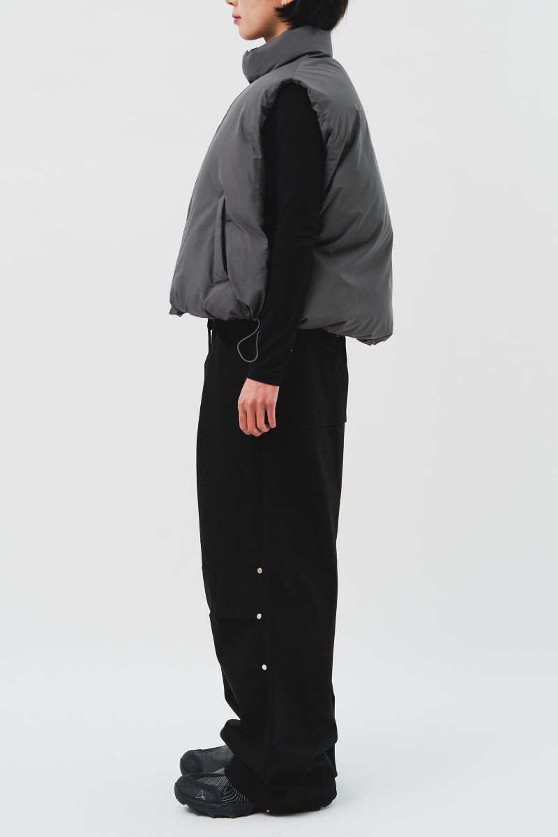 Toa Cropped Padding Vest (2color)