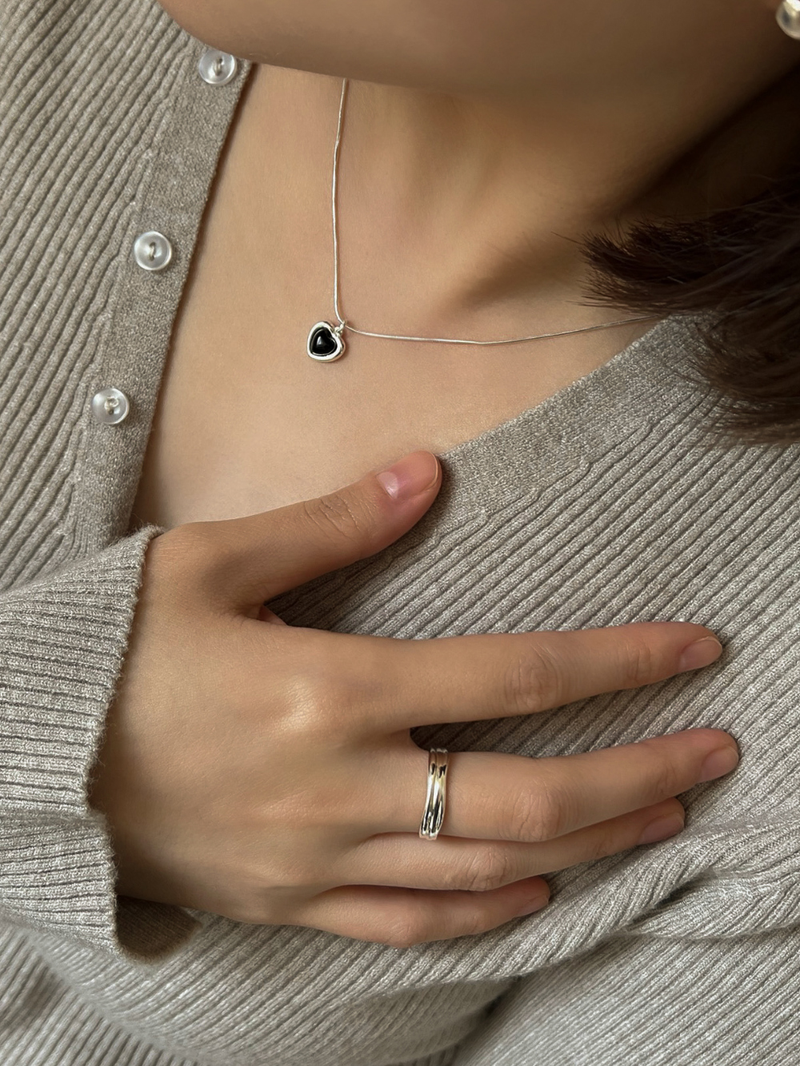 Gentle ring (silver) *1PCS