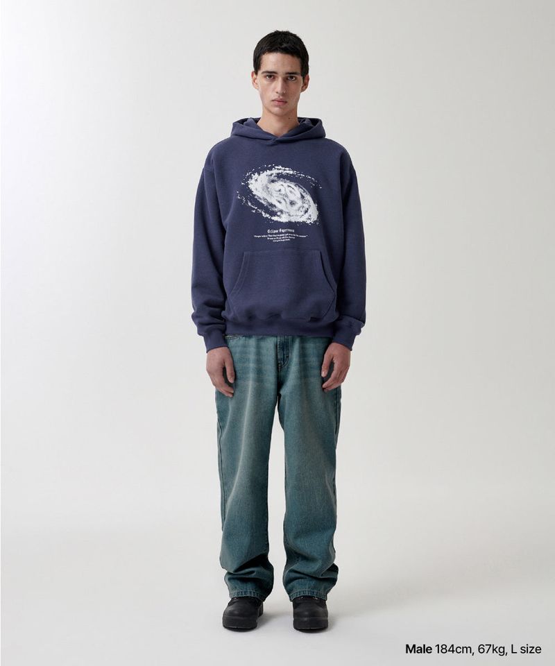 MUD WASHING DENIM PANT