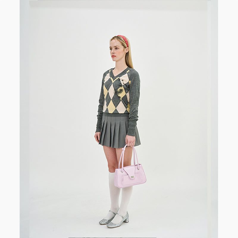 Pao Long Handle Bag Soft Pink