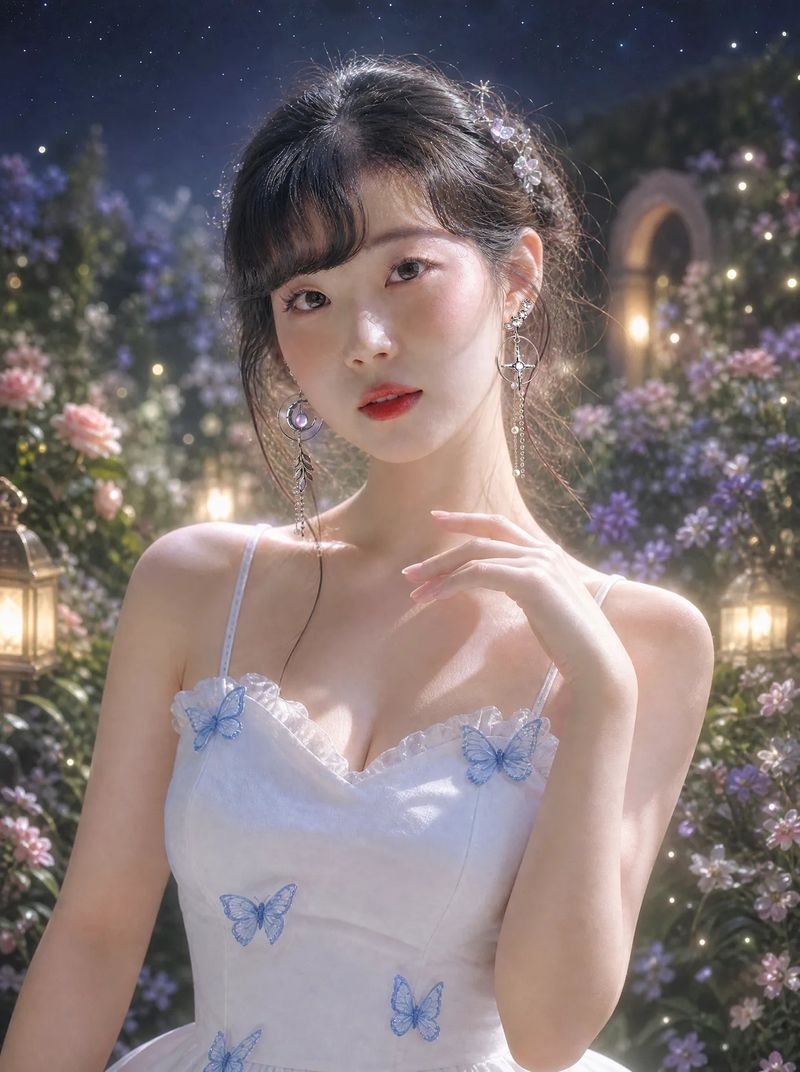 [Aespa Winter Earring] Elf of The Night Forest Earring