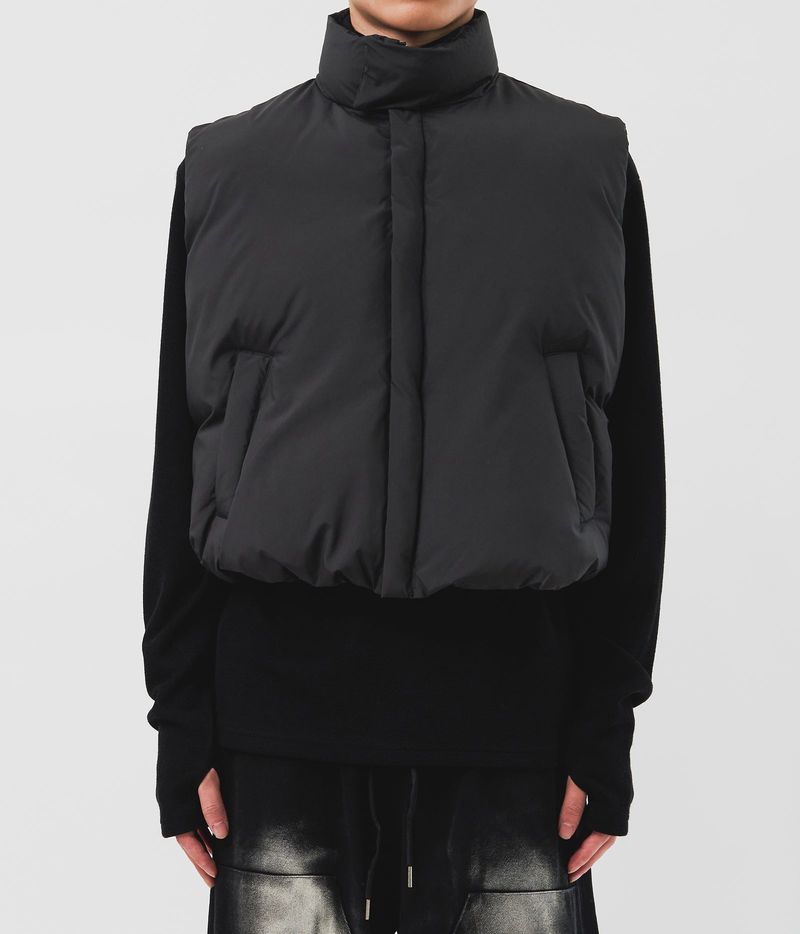 Toa Cropped Padding Vest (2color)
