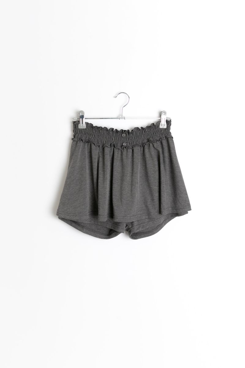 button shirring short skirt pants(2colors)