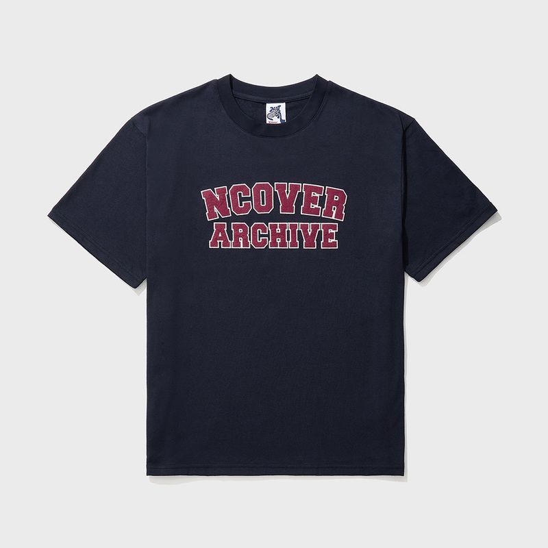 NCOVER（エンカバー）の「ARCHIVE LOGO TSHIRTS-NAVY（Tops）」